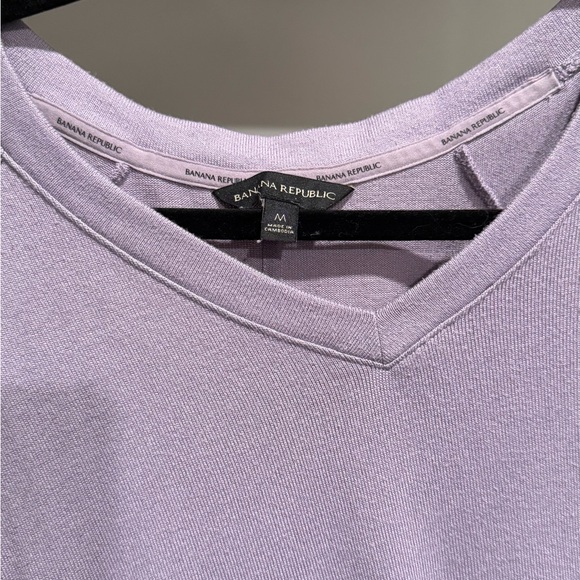 Banana Republic Lilac Long Sleeve Top - Picture 2 of 2